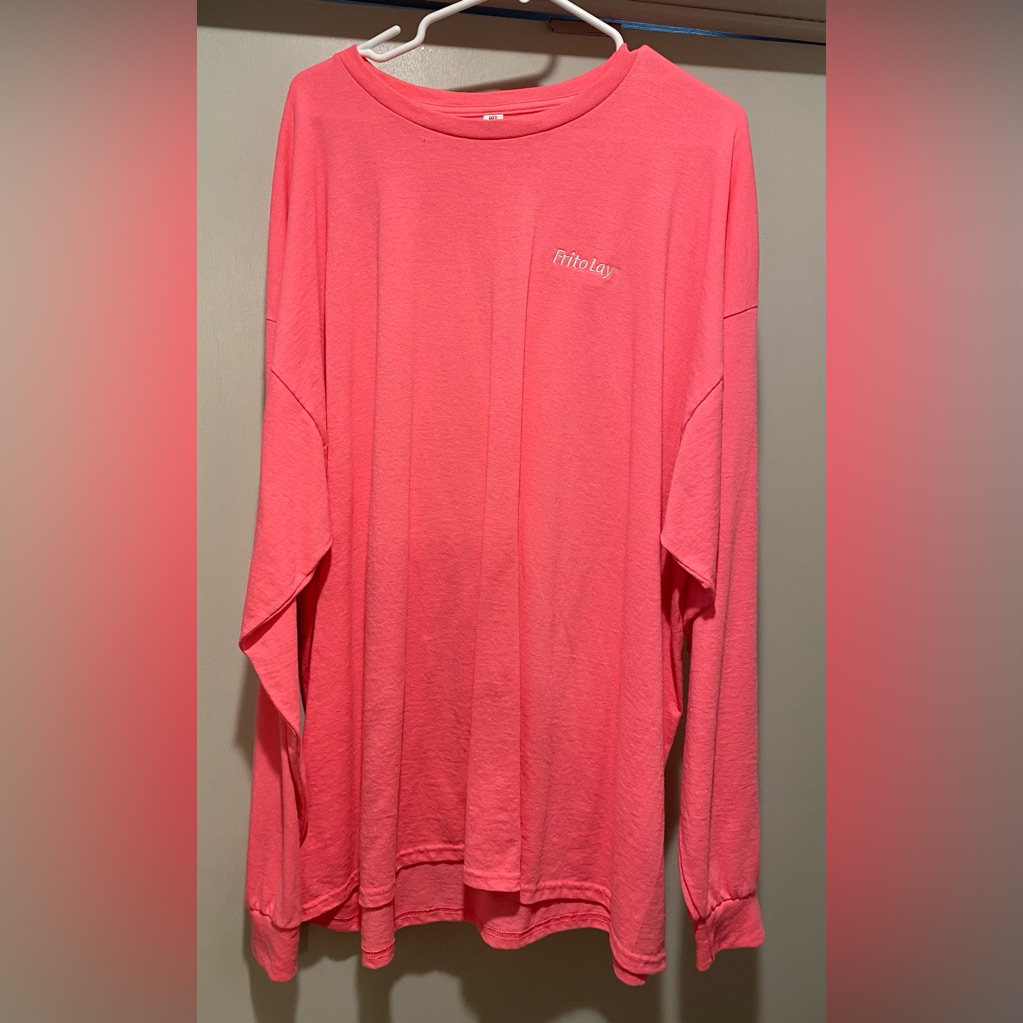 Jerzees Pink Crewneck Dri-Power Fritolay Shirt 3xl